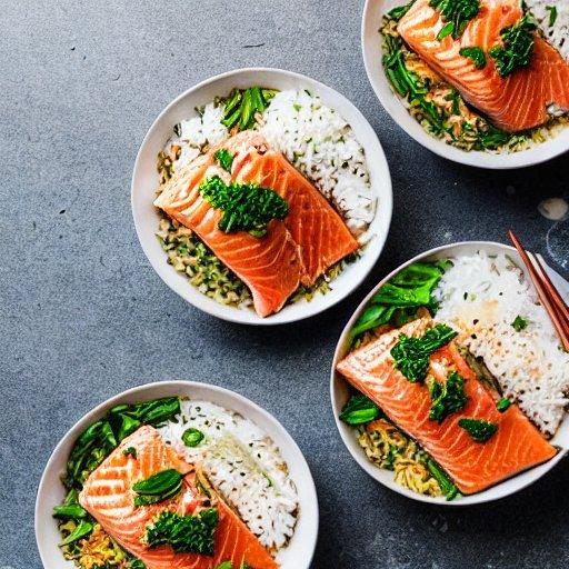 Honey Butter Salmon Rice Bowls – An Easy and Delicious Meal for Seafoo – 4aKid