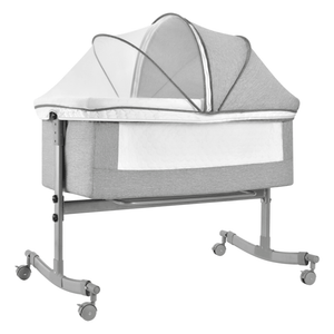 2 in 1 Rocking Baby Co- Sleeper Bassinet - 4aKid