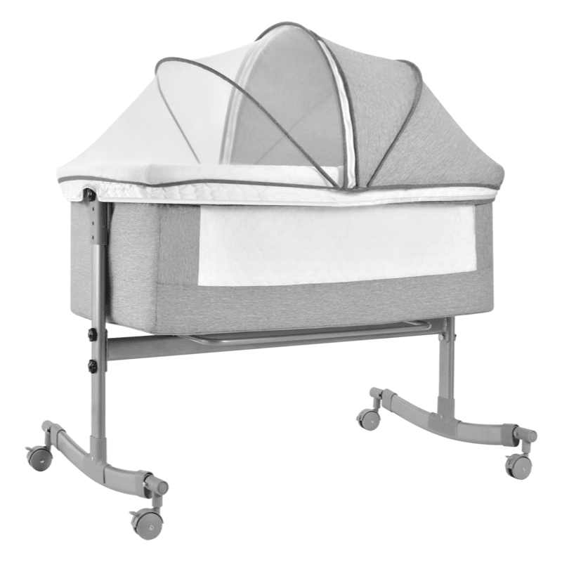 2 in 1 Rocking Baby Co- Sleeper Bassinet - 4aKid