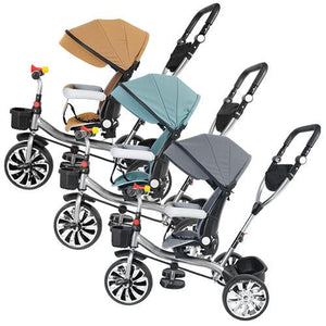 4-in-1 Multifunctional Tricycle Stroller - 4aKid
