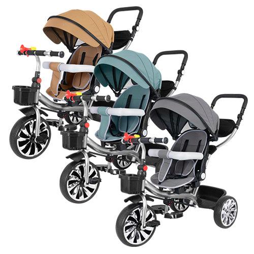 4-in-1 Multifunctional Tricycle Stroller - 4aKid