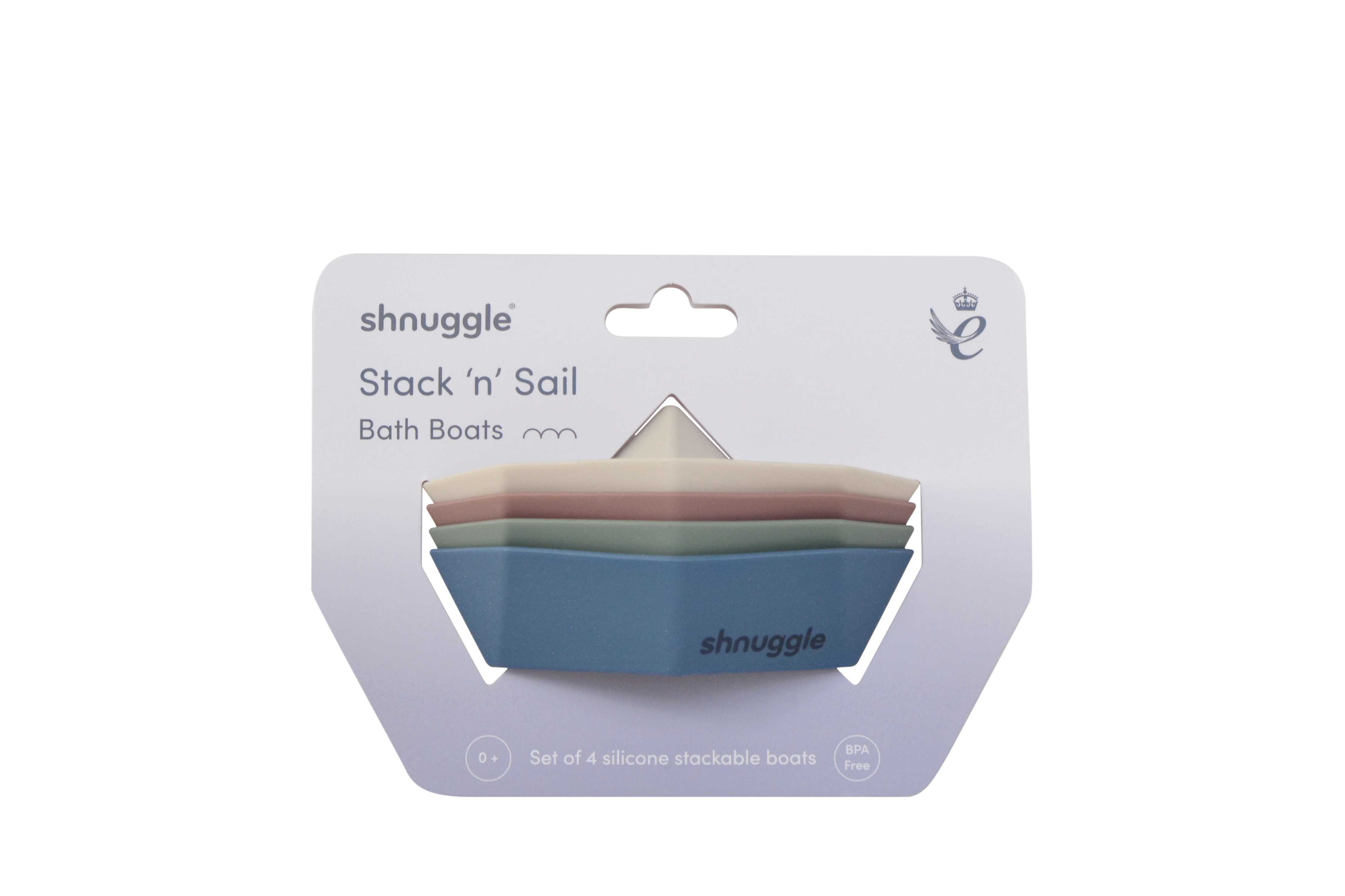 Shnuggle Stack 'n' Sail Silicone Boats