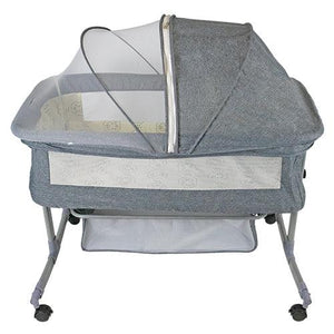 Grey Rocker Baby Bassinet & Co-Sleeper - 4aKid