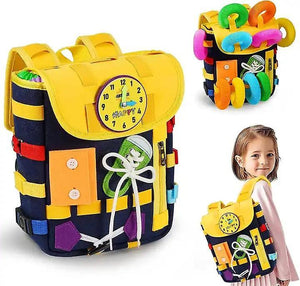 Toddlers Backpack Busy Board - 4aKid