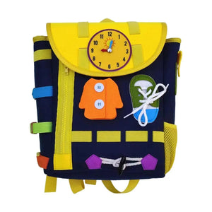 Toddlers Backpack Busy Board - 4aKid