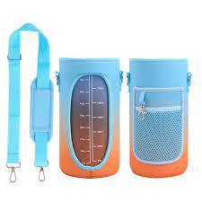 Water Bottle Holder Bag with Shoulder Strap - 4aKid