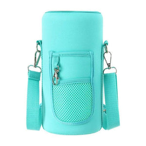 Water Bottle Holder Bag with Shoulder Strap - 4aKid