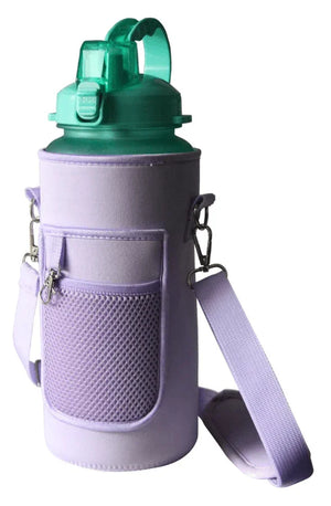 Water Bottle Holder Bag with Shoulder Strap - 4aKid