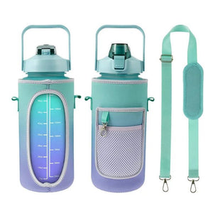 Water Bottle Holder Bag with Shoulder Strap - 4aKid