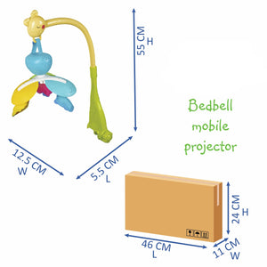 Baby Bed Bell Mobile Projector - 4aKid