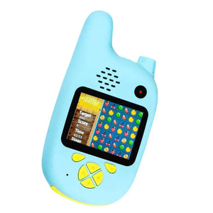 Blue Walkie Talkie Action Camera 1080P - 4aKid