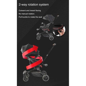 Brown Luxury High Rider Trend Stroller (Pre-Order) - 4aKid