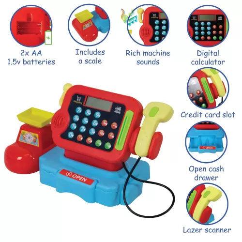 Electronic Pretend Play Cash Register Toy - 4aKid