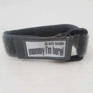 Grey Kids ID Wristband - 4aKid