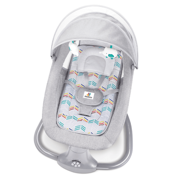 Mastela 3-in-1 Deluxe Multi-Function Bassinet Electric Baby Rocker - 4aKid
