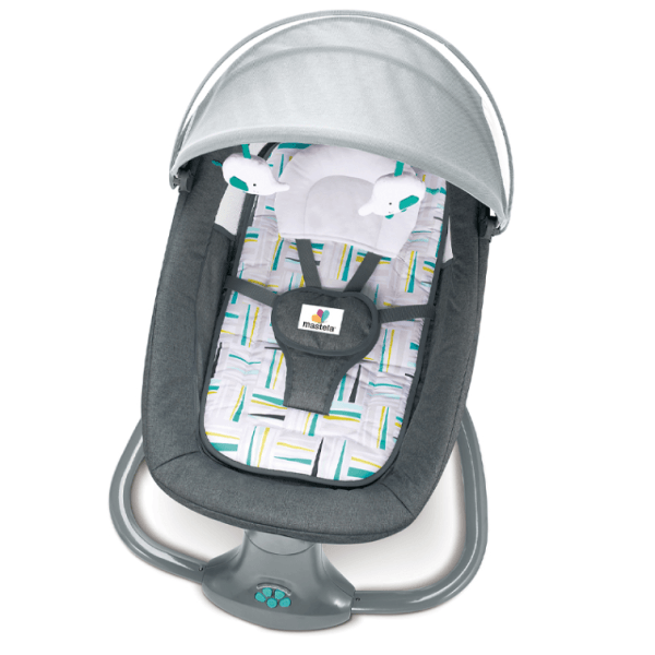 Mastela 3-in-1 Deluxe Multi-Function Bassinet Electric Baby Rocker - 4aKid