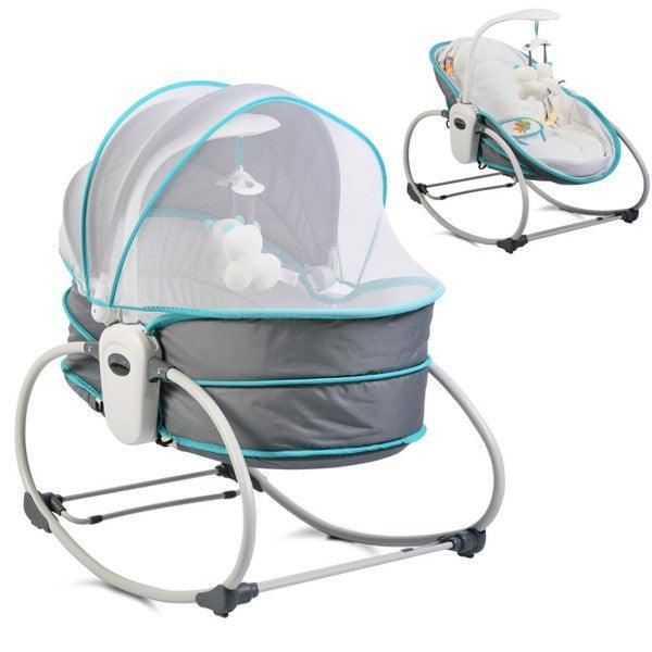 Mastela 5-in-1 Baby Rocker Bassinet - 4aKid