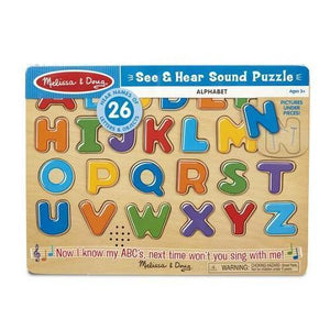 Melissa & Doug Alphabet Sound Puzzle - 4aKid