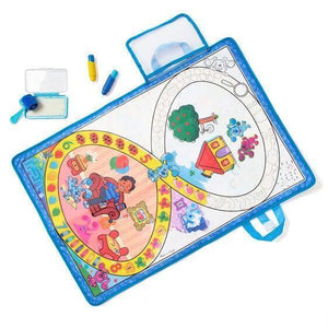 Melissa & Doug Blues Clues & You! Activity Mat Water Wow Book - 4aKid