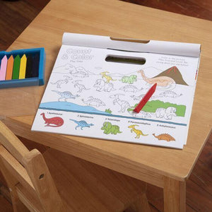 Melissa & Doug Dinosaurs Placemats Activity Pad - 4aKid
