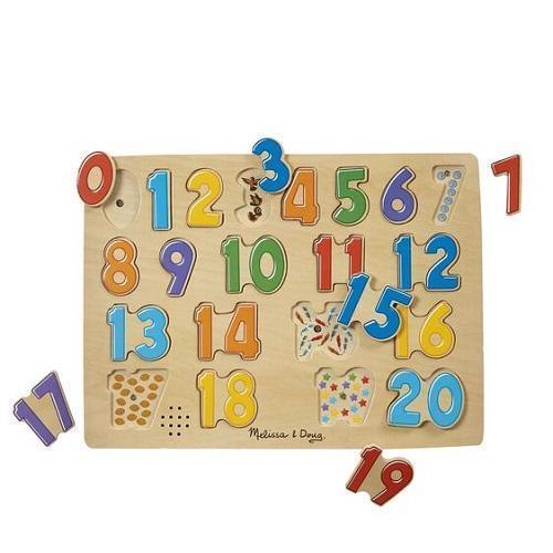 Melissa & Doug Numbers Sound Puzzle - 4aKid