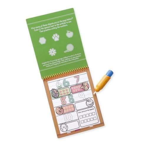 Melissa & Doug Numbers Water Wow! Book - 4aKid
