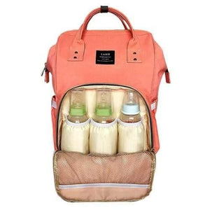 Peach 4aKid Backpack Baby Diaper Bag - 4aKid