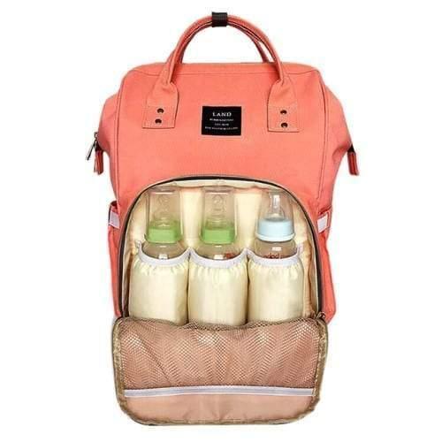 Peach 4aKid Backpack Baby Diaper Bag - 4aKid