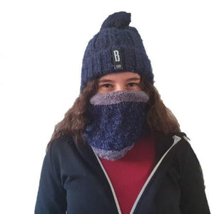 Pom Pom Beanie & Scarf Set - 4aKid