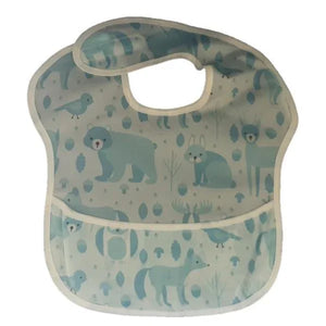 Waterproof Baby Bib with Crumb Catcher - 4aKid