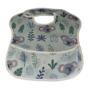 Waterproof Baby Bib with Crumb Catcher - 4aKid