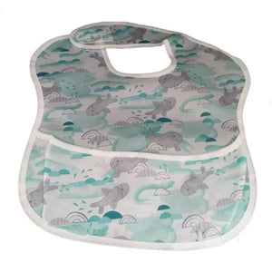 Waterproof Baby Bib with Crumb Catcher - 4aKid