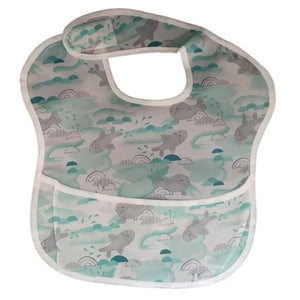 Waterproof Baby Bib with Crumb Catcher - 4aKid