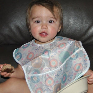 Waterproof Baby Bib with Crumb Catcher - 4aKid