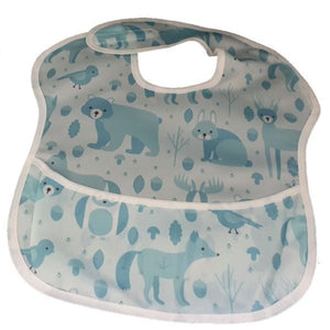 Waterproof Baby Bib with Crumb Catcher - 4aKid