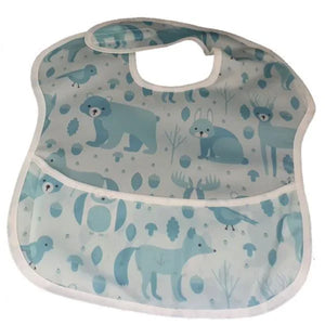Waterproof Baby Bib with Crumb Catcher - 4aKid