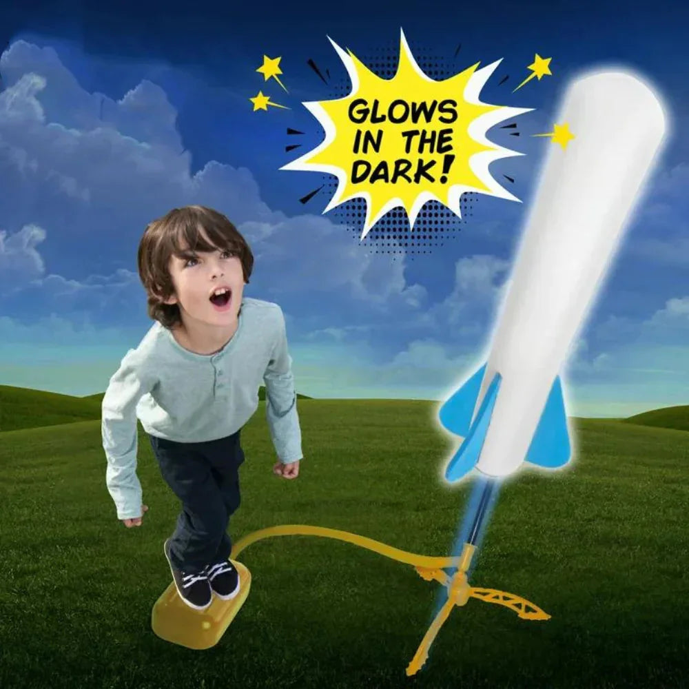 Glow In The Dark Jump Rocket 4aKid