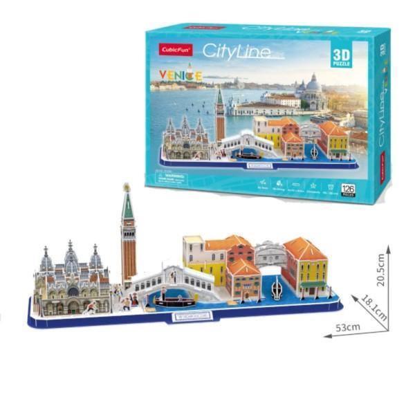 Cityline 3D Puzzle - 4aKid