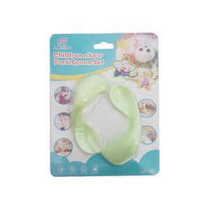 Curved Toddler Spoon & Fork - 4aKid