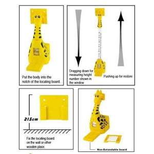 Giraffe Height Measuring Tape for Kids - 4aKid