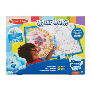 Melissa & Doug Blues Clues & You! Activity Mat Water Wow Book - 4aKid