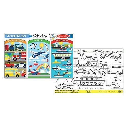 Melissa & Doug Vehicle Color-A-Mat (Pre-Order) 4aKid