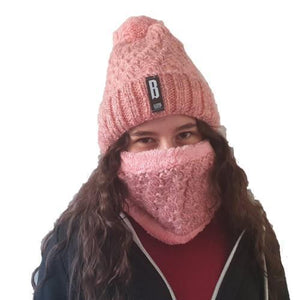 Pom Pom Beanie & Scarf Set - 4aKid