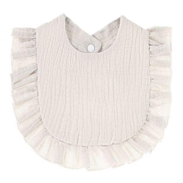 Ruffled Baby Bib - 4aKid