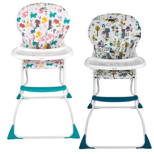 Turquoise Compact Fold High Chair