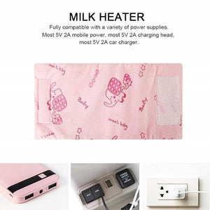 USB Baby Travel Bottle Warmer - Assorted Colours Feeding - 4aKid