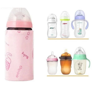 USB Baby Travel Bottle Warmer - Assorted Colours Feeding - 4aKid
