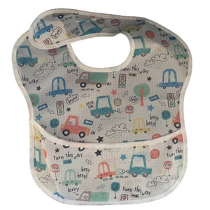 Waterproof Baby Bib with Crumb Catcher - 4aKid