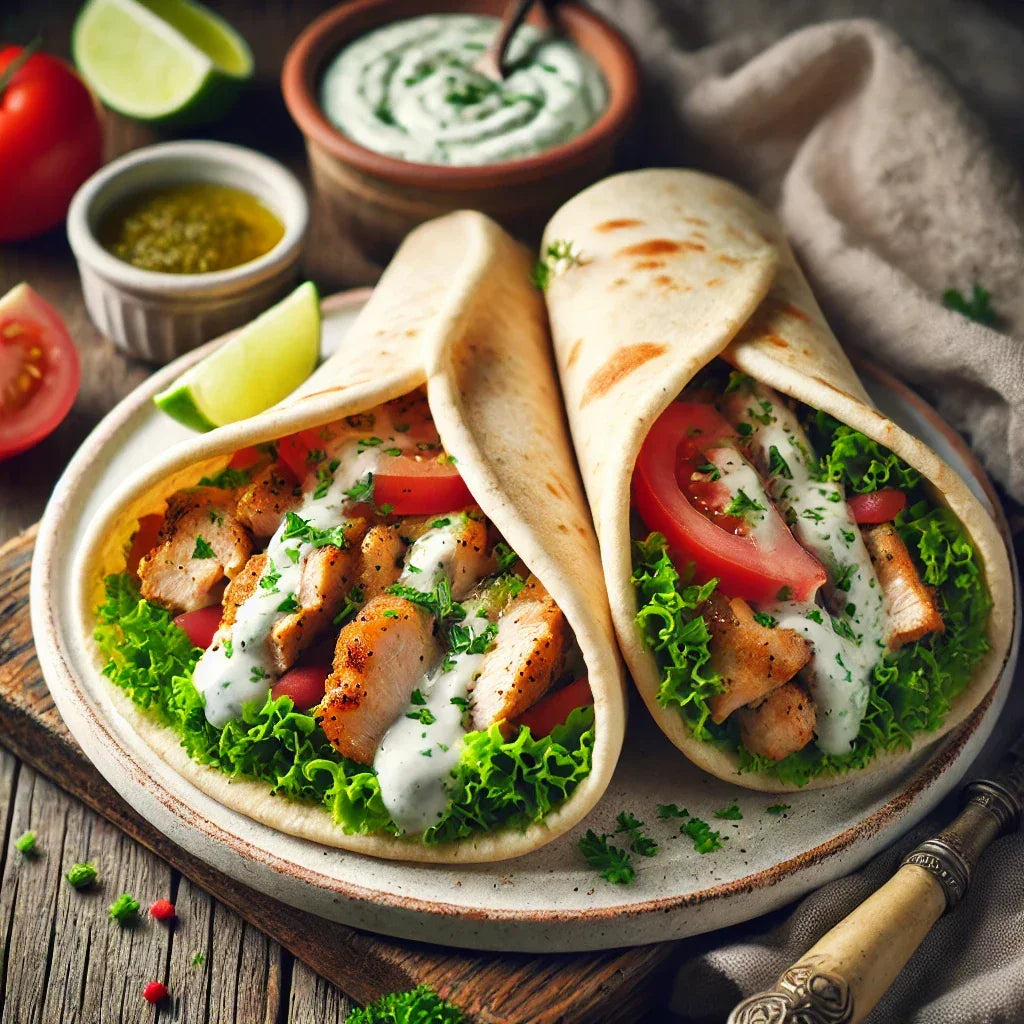 Chicken Shawarma with Garlic Sauce