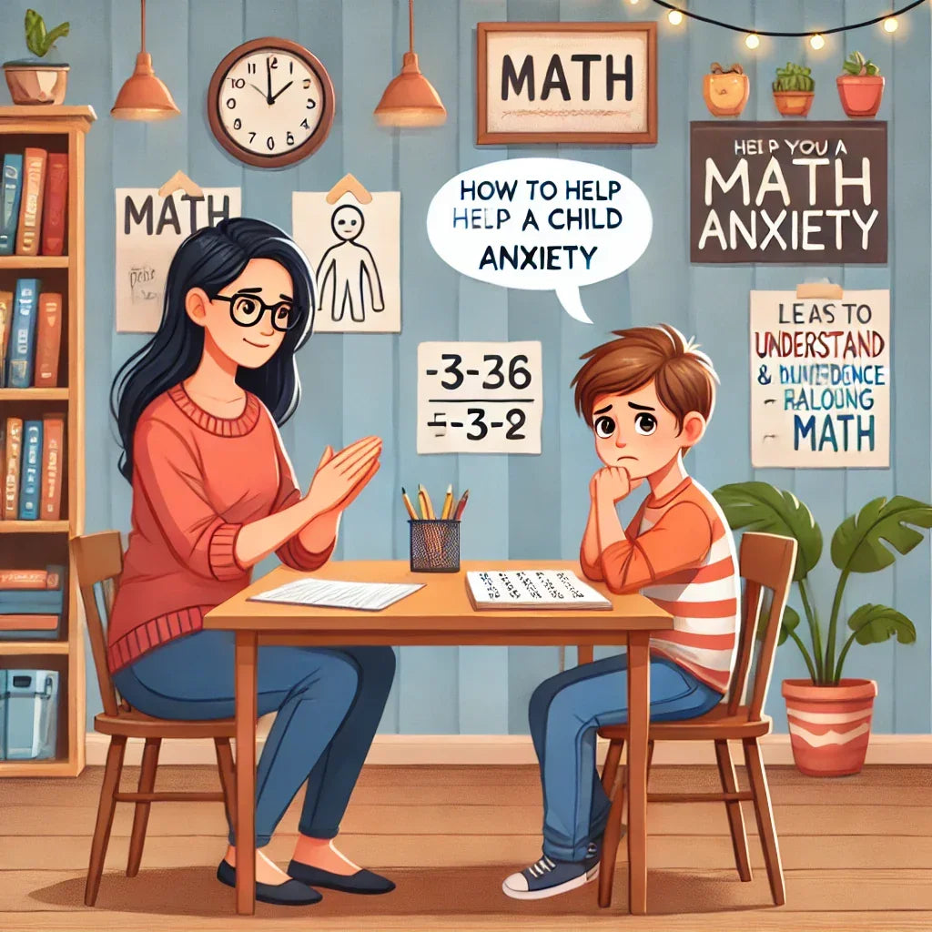 How to Help Your Child With Math Anxiety โ 4aKid